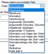 Swimlane Modellierung Accountable